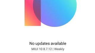 Finally Redmi 5A miui 10 global beta Update Release v 8.7.12