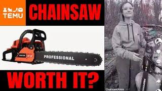 Temu Chainsaw Assembly & Review - Worth It?