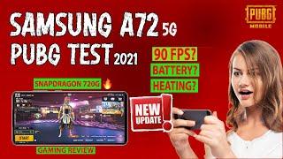 Samsung A72 PUBG Test || Gaming Performance