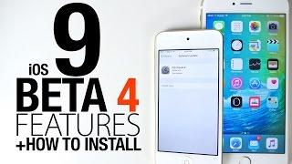 iOS 9 Beta 4 Released! New Features Review + How To Install