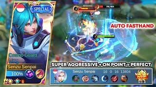 LING FASTHAND USE THIS SKIN COSMO GUARD • PERFECT ROTATION GAMEPLAY - Mobile Legends