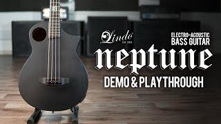 Lindo Neptune V2 Short Scale Electro Acoustic Bass | Demo and Playthrough