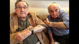 Amazing Story: Auschwitz Prisoners in 1944 w/Tattoos 10 Numbers Apart Meet For First Time 6/4/17