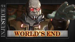 Injustice 2 | WORLD'S END | NEW Darkseid Epic Gear Set Showcase | Gameplay & Shaders |