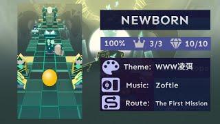 Rolling Sky Co-Creation Level 30 NEWBORN All Gems and Crowns []