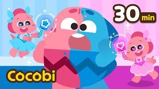 Pink and BlueChallange Song + Color Songs for Kids | Compilation | Cocobi