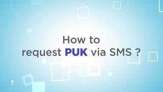 How to request PUK via SMS?