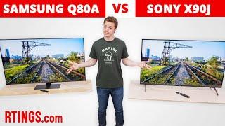 Samsung Q80A vs Sony X90J - Mid-Range Showdown