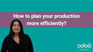 How to plan your production more efficiently?