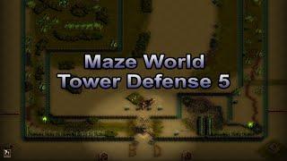 They are Billions - Maze World Tower Defense 5 -  Custom Map