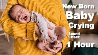 New Born Baby Crying Sound Effect 1 Hour | No Copyright