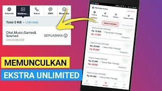 Cara Membeli Paket Ekstra Unlimited Telkomsel | Memunculkan Ekstra Unlimited Terbaru