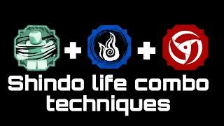 Combo Techniques part 8 | Shindo life PvP