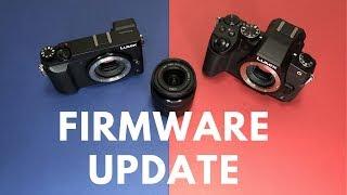 Panasonic Firmware Update - How to Update Panasonic Camera Firmware