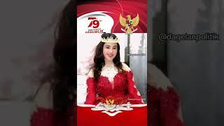 Dirgahayu Republik Indonesia #viral #widia