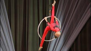Студия воздушной гимнастики "Жар-птица" - Киселева Ксения, 9 лет