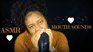 ASMR | Cupped CLOSE Wet Mouth Sounds + Tongue Fluttering (Tingles!!)