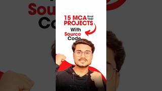 MCA Final Year Projects: #shorts #mca #finalyearproject