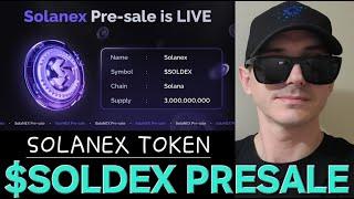 $SOLDEX - SOLANEX TOKEN PRESALE CRYPTO COIN HOW TO BUY SOLDEX BNB BSC ICO ETH SOL BLOCKCHAIN NEW USD