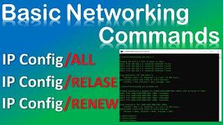 Basic Networking Commands (Video 2) Ipconfig Subcommands Explained - How to Find & Renew IP Address