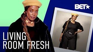 Novi Brown Puts A New York City Spin On Her Stay-At-Home Look In Los Angeles | Living Room Fresh