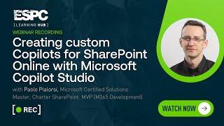 Creating custom Copilots for SharePoint Online with Microsoft Copilot Studio