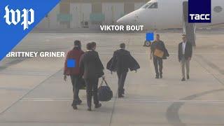 Video shows Brittney Griner and Viktor Bout prisoner exchange