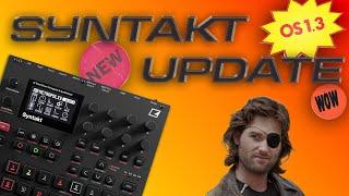 Syntakt NEW Machines & more : OS1.3 update