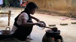 Village Life Cooking Food Sour Fruit Drumstick Leaf Eating Lunch @tusuzupuvlogs