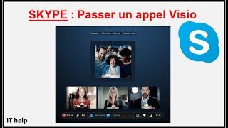 SKYPE : Passer un appel visio !