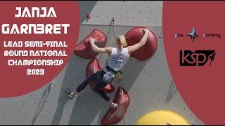 Janja Garnbret - Lead Climbing Semi-Final Round (National Championship 2023 - Plus Climbing Koper)