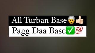 All Turban Base || Pagg Daa Base || easy Way || Sukhman Bilkhu || Fully Explained