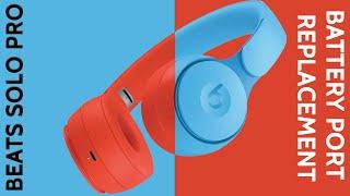 Beats By Dre Solo Pro Wireless Bad Battery Replacement Fix | Repair Tutorial