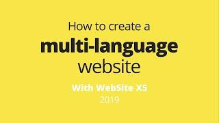How to create a multi-language Website [ENG / ITA / GER / ES SUB]