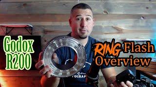 Godox R200 Ring Flash FULL kit and Accessories | Overview and Setup