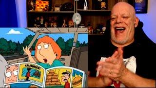 FAMILY GUY REACTION  TRY NOT TO LAUGH | Just Read The Comic, Peter!