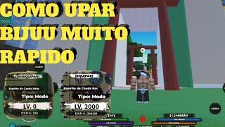 COMO UPAR RÁPIDO A BIJUU NO SHINDO LIFE!!!