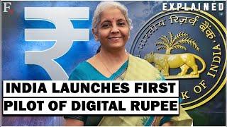 India's Digital Rupee Is Here! RBI Launches First Pilot | CBDC | RBI | Explained