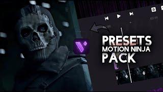 Motion Ninja Preset Pack w/ Codes (shakes, CC, Effects & more)