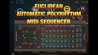 Euclidean Poly-Rhythm Midi Sequencer - On SALE until Wednesday 5th March for £6.99