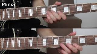 Minor Blues Scale VS Major Blues Scale Guitar Solo Improvisation