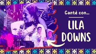 ¡Canté con Lila Downs! Gracias por cumplir mi sueño Lila. #liladowns #pachuca #hidalgo