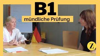 German Speaking Test level B1, Mündliche Prüfung DTZ B1, 2022