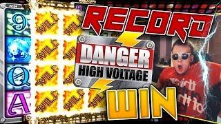 MY ABSOLUTE BIGGEST RECORD WIN ON DANGER HIGH VOLTAGE!!