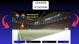 How to change Stadium in eFootball 2025