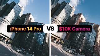 iPhone 14 Pro VS $10,000 CAMERA! | YOU WILL BE SHOCKED!