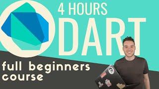 Dart Programming in 4 hours | Full beginners tutorial
