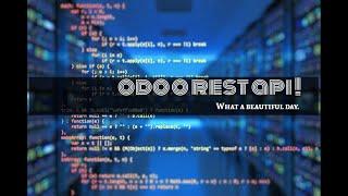 Create a Simple ODOO REST API