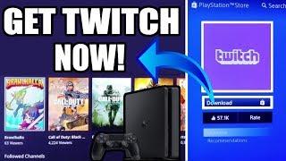 *NEW* How to GET TWITCH ON PS4 (2021) BEST PS4 APPS!