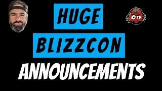 Blizzard announced some huge news at Blizzcon!